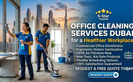 Office Cleaning Services Dubai for a Healthier Workplace