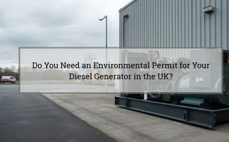 Do You Need an Environmental Permit for Your Diesel Generator in the UK?