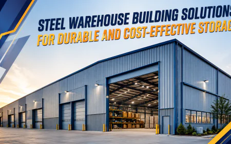 Steel Warehouse Building Solutions for Durable and Cost-Effective Storage