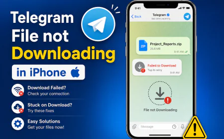 Telegram File Not Downloading in iPhone? Here’s How to Fix It