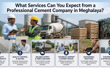 What Services Can You Expect from a Professional Cement Company in Meghalaya?