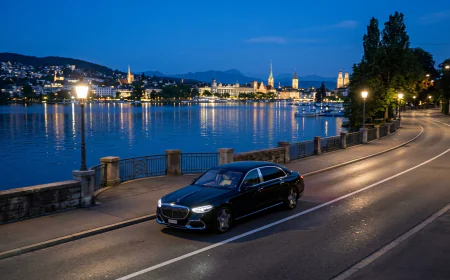 Premium Business Limousine Service Zurich