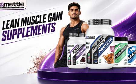 Best Lean Muscle Gain Supplements for Faster Muscle Growth