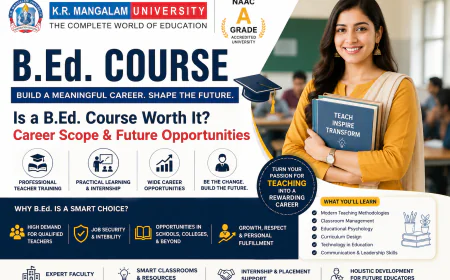Is a B.Ed. Course Worth It? Career Scope & Future Opportunities