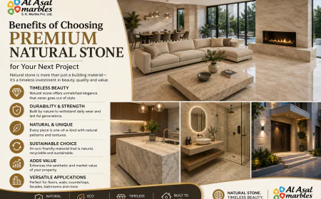 Benefits of Choosing Premium Natural Stone for Your Next Project