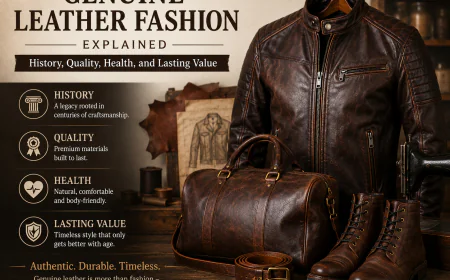 Genuine Leather Fashion Explained: History, Quality, Health, and Lasting Value