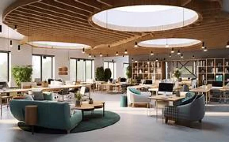 Co-Working Space Interior Design Services in Hyderabad: Creating Flexible and Collaborative Workspaces