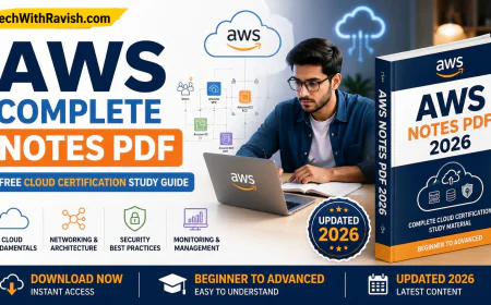 AWS complete notes PDF – Free Cloud Certification Study Guide