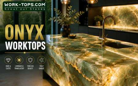 Onyx Worktops: Rare, Luminous Natural Stone Delivered UK Wide