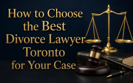 How to Choose the Best Divorce Lawyer Toronto for Your Case