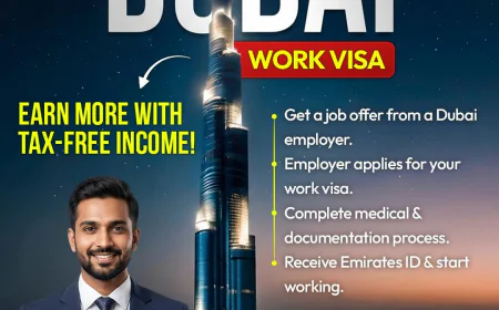 Dubai Employment Visa Benefits: Why Professionals Are Choosing Tax-Free Salaries Over High-Tax Countries