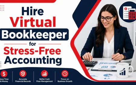 Hire Virtual Bookkeeper for Stress-Free Accounting