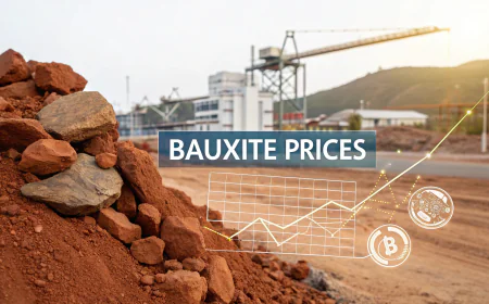 Bauxite Price Trend Chart with Quarterly Forecast Prices and Index Insights