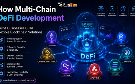 How Multi-Chain DeFi Development Helps Businesses Build Flexible Blockchain Solutions