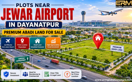 Plots Near Jewar Airport in Dayanatpur – Abadi Land for Sale