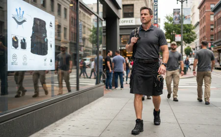 Why More Men Are Trading Cargo Pants for Tactical Kilts
