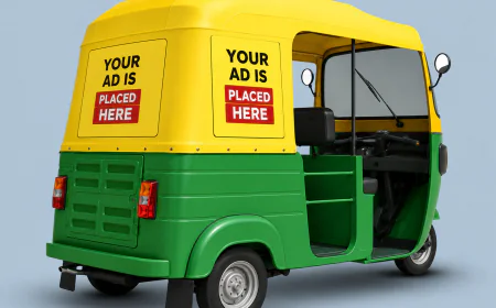 Planning an Auto Rickshaw Advertising Campaign in India