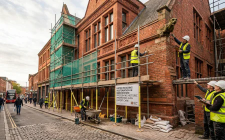 A Complete Guide to Listed Building Restoration in Birmingham