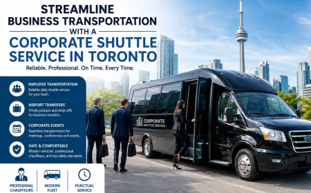Streamline Business Transportation with a Corporate Shuttle Service in Toronto