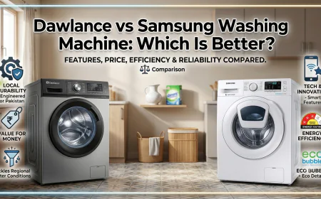Dawlance vs Samsung Washing Machine: Which Is Better?