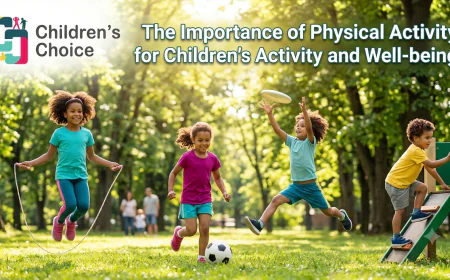 The Importance of Physical Activity for Children's Health and Well-being
