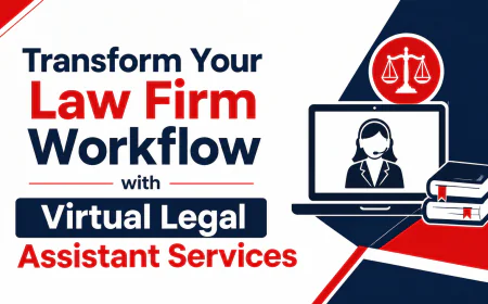 Transform Your Law Firm Workflow with Virtual Legal Assistant Services
