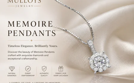 Memoire Pendants: Timeless Diamond Necklaces That Elevate Every Occasion