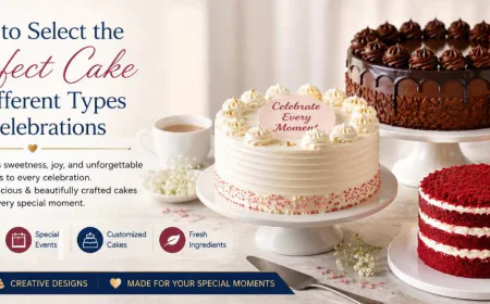 How to Select the Perfect Cake for Different Types of Celebrations