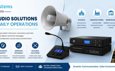 Advanced Audio Solutions Supporting Daily Operations