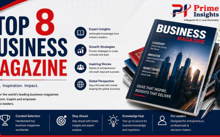Top 8 Business Magazine That Inspire Innovation and Business Growth