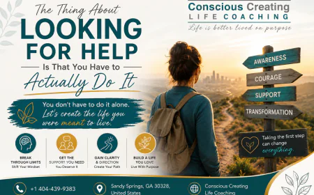 The Thing About Looking for Help Is That You Have to Actually Do It