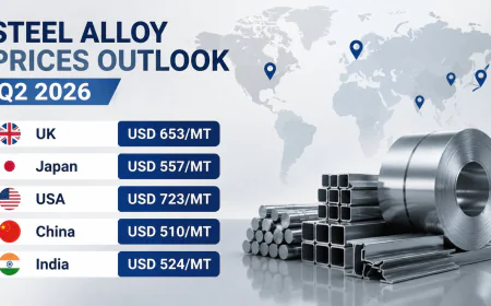 Steel Alloy Prices Q2 2026: Global and Regional Demand, Chart, News| IMARC Group