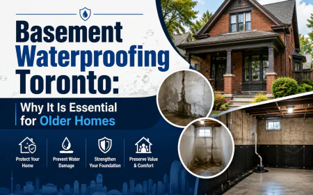 Basement Waterproofing Toronto: Why It Is Essential for Older Homes