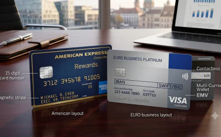 Why Do European & American Corporate Card Layouts Differ?