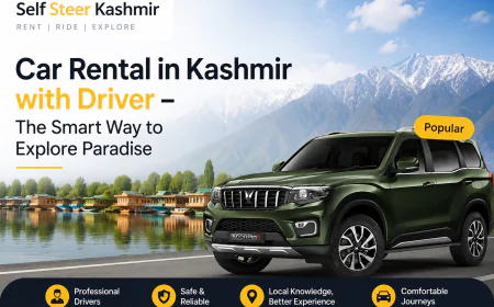 Car Rental in Kashmir with Driver – The Smart Way to Explore Paradise