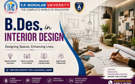 B.Des. in Interior Design Course Details: Eligibility, Scope & Career Opportunities After 12th