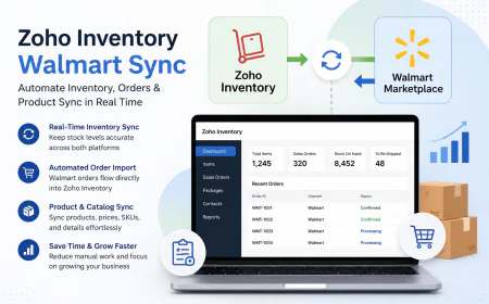 How Can Zoho Inventory Walmart Sync Help You Manage Your Online Store More Efficiently?