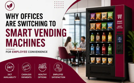 Why Offices Are Switching to Smart Vending Machines for Employee Convenience