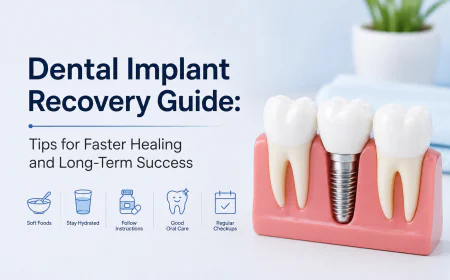 Dental Implant Recovery Guide: Tips for Faster Healing and Long-Term Success
