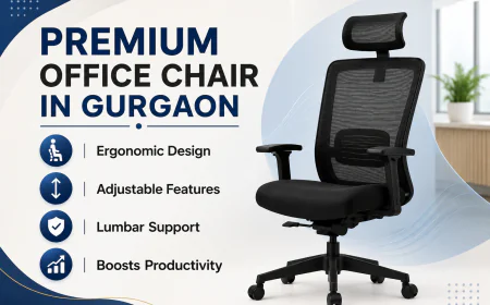Most People Ignore This Before Buying a Premium Office Chair in Gurgaon
