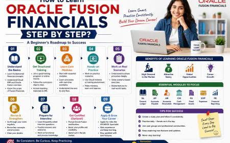 How to Learn Oracle Fusion Financials Step by Step?