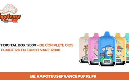 Fumot Digital Box 12000 – De Complete Gids voor fumot 12k en fumot vape 12000