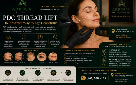 Longevity Clinic in Ann Arbor | PDO Thread Lift & Skincare