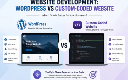 Website Development: WordPress vs Custom-Coded Website