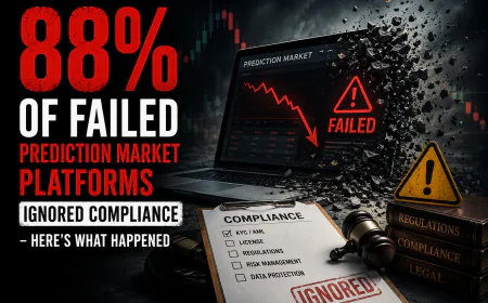 88% of Failed Prediction Market Platforms Ignored Compliance - Here's What Happened