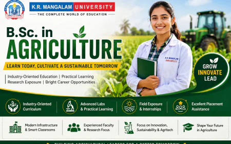 Top Reasons to Choose K.R. Mangalam University for B.Sc. Agriculture course
