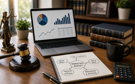 How Law Firms Should Split Their Marketing Budget in 2026