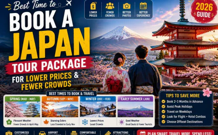 Best Time to Book a Japan Tour Package for Lower Prices & Fewer Crowds