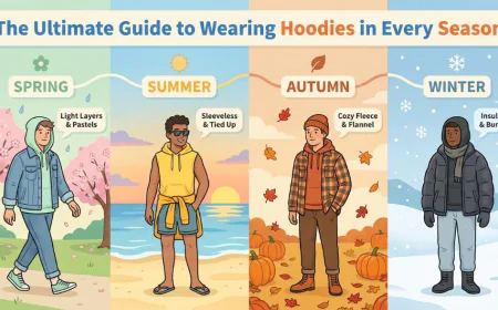 The Ultimate Guide to Wearing Hoodies in Every Season