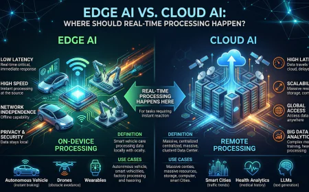 Edge AI vs Cloud AI: Where Should Real-Time Processing Happen?